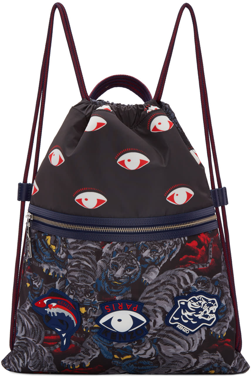 Kenzo マルチカラー アイコン リュックサック