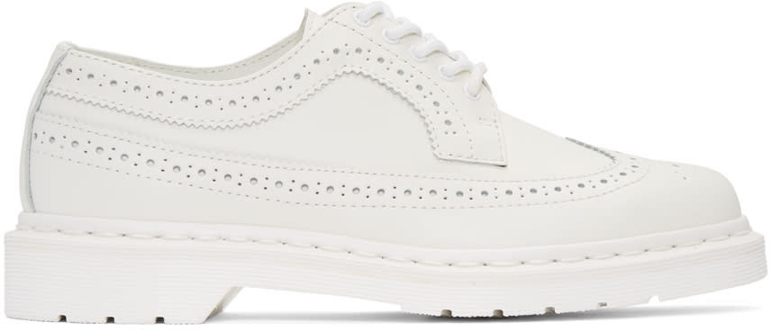 Dr. Martens White 3989 Brogues