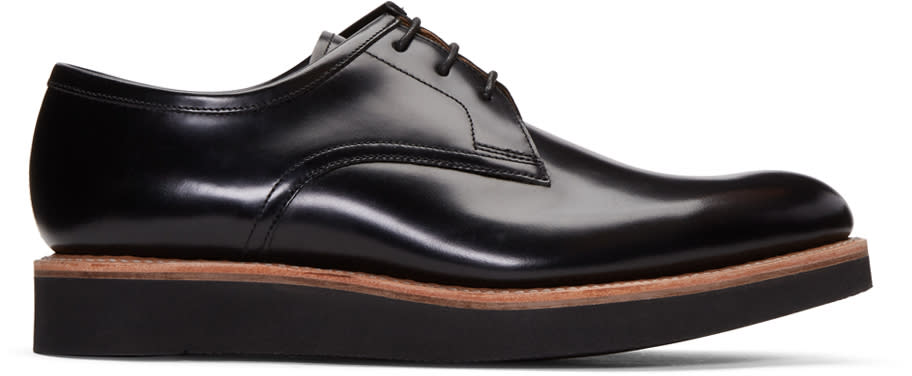 Grenson Black Lennie Derbys