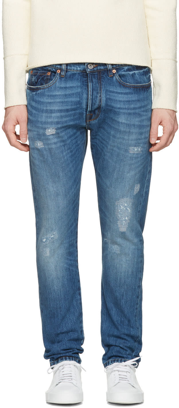 Valentino Blue Slim Jeans