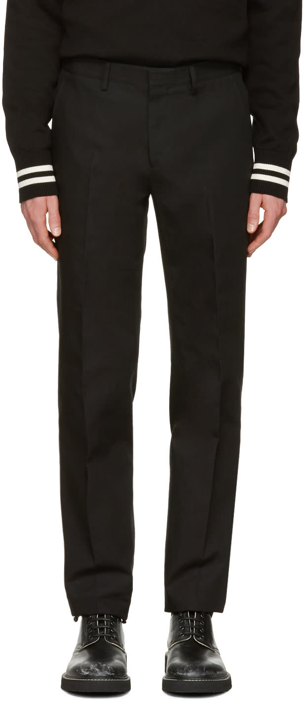 Calvin Klein Collection Black Exact Trousers