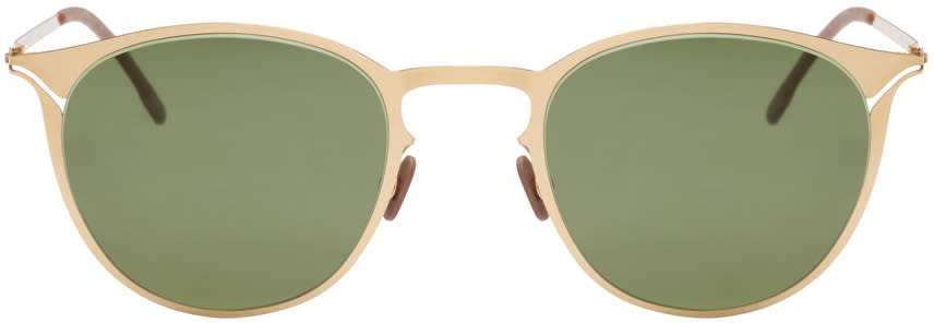 Mykita Gold Karli Lite Sunglasses