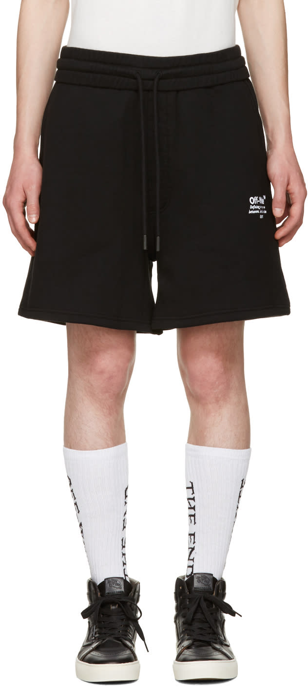 Off-white Black Off Shorts