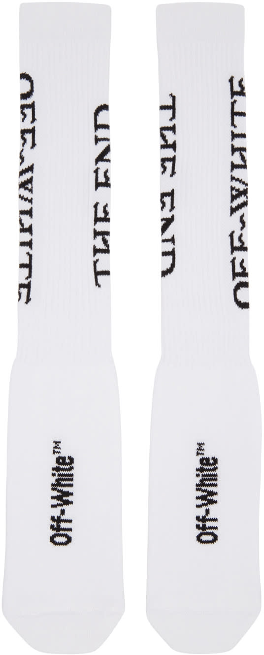 Off-white White the End Socks