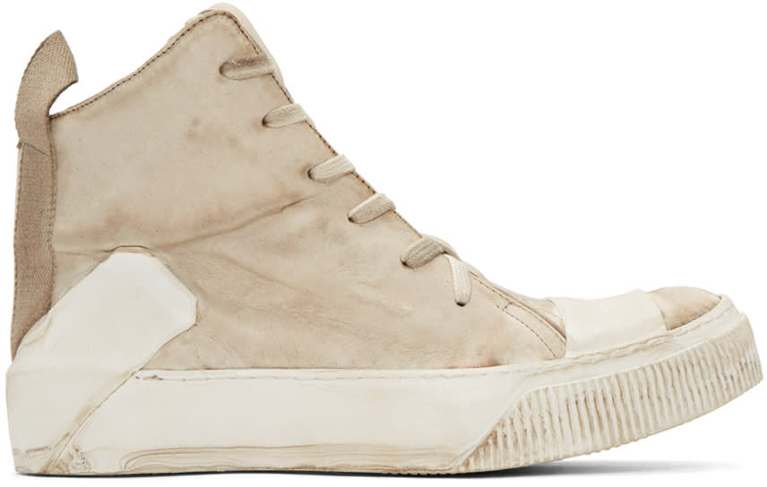 Boris Bidjan Saberi Off-white Bamba 1 High-top Sneakers