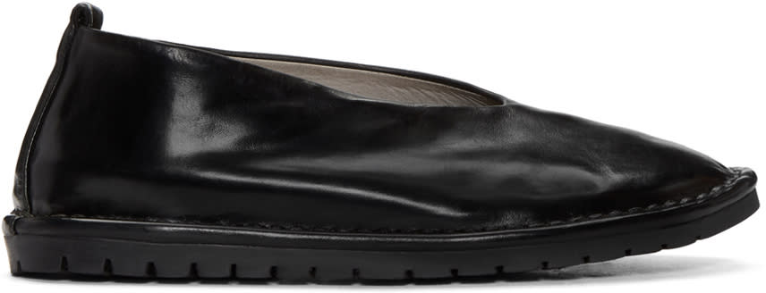 Marsell Gomma Black Sanlaccio Flats