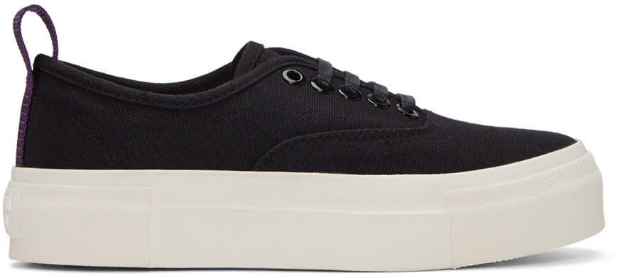 Eytys Black Canvas Mother Sneakers