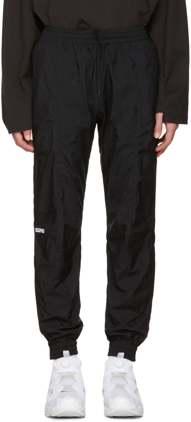 Vetements Black Reebok Edition Biker Track Pants