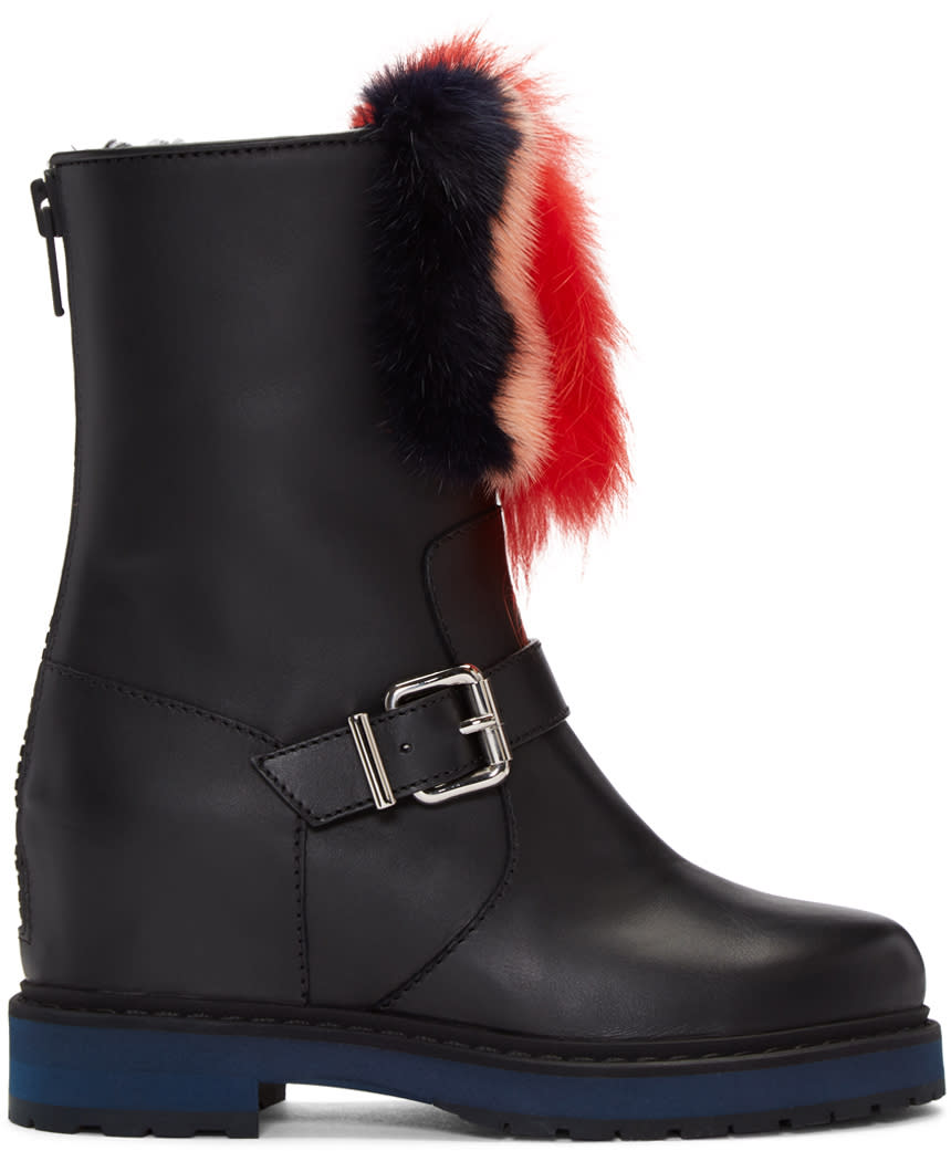 Fendi Black Caroline Boots