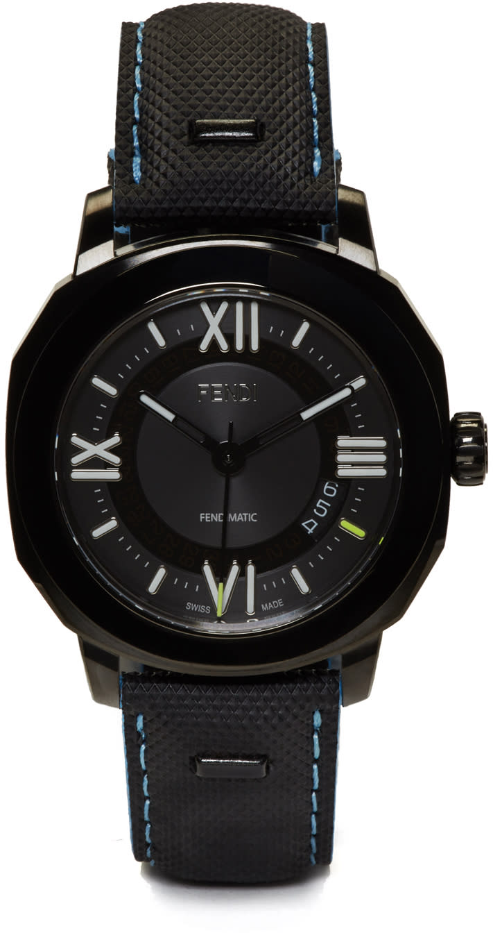 Fendi Black Selleria Watch