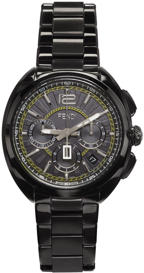 Fendi Black Momento Watch