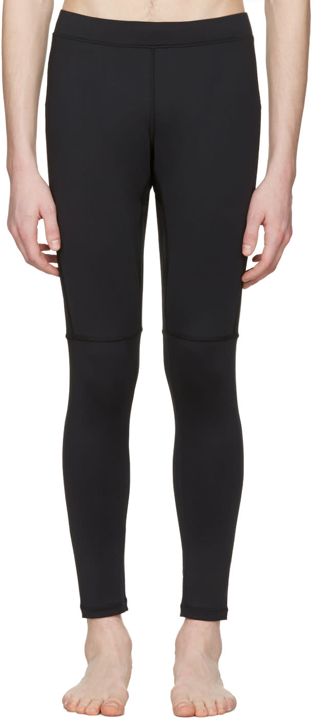 Fendi Black Running Leggings