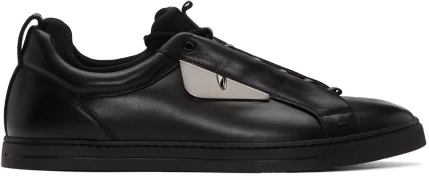 Fendi Black Monster Sneakers