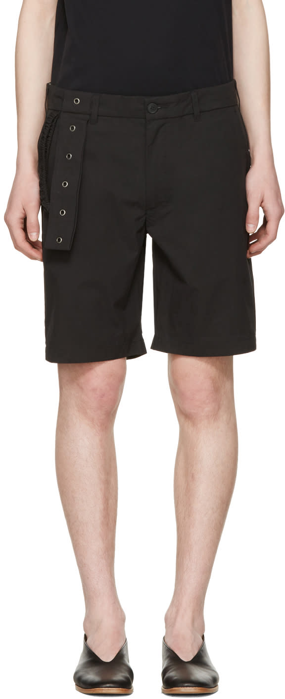 Craig Green Black Slim Shorts