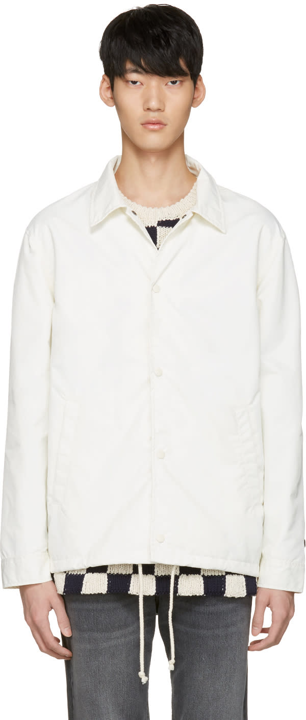 Vans ホワイト Our Legacy Edition コーチ ジャケット