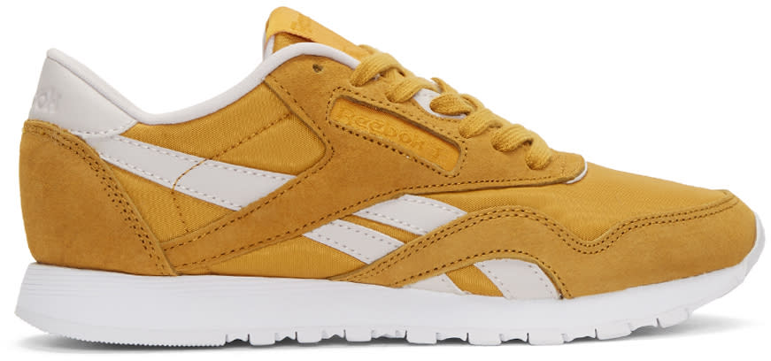 Reebok Classics Yellow Face Edition Kindness Classic Sneakers