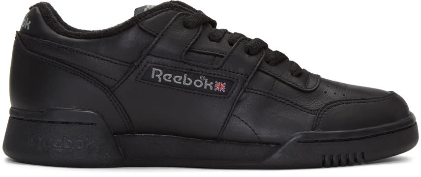 Reebok Classics Black Vintage Workout Sneakers