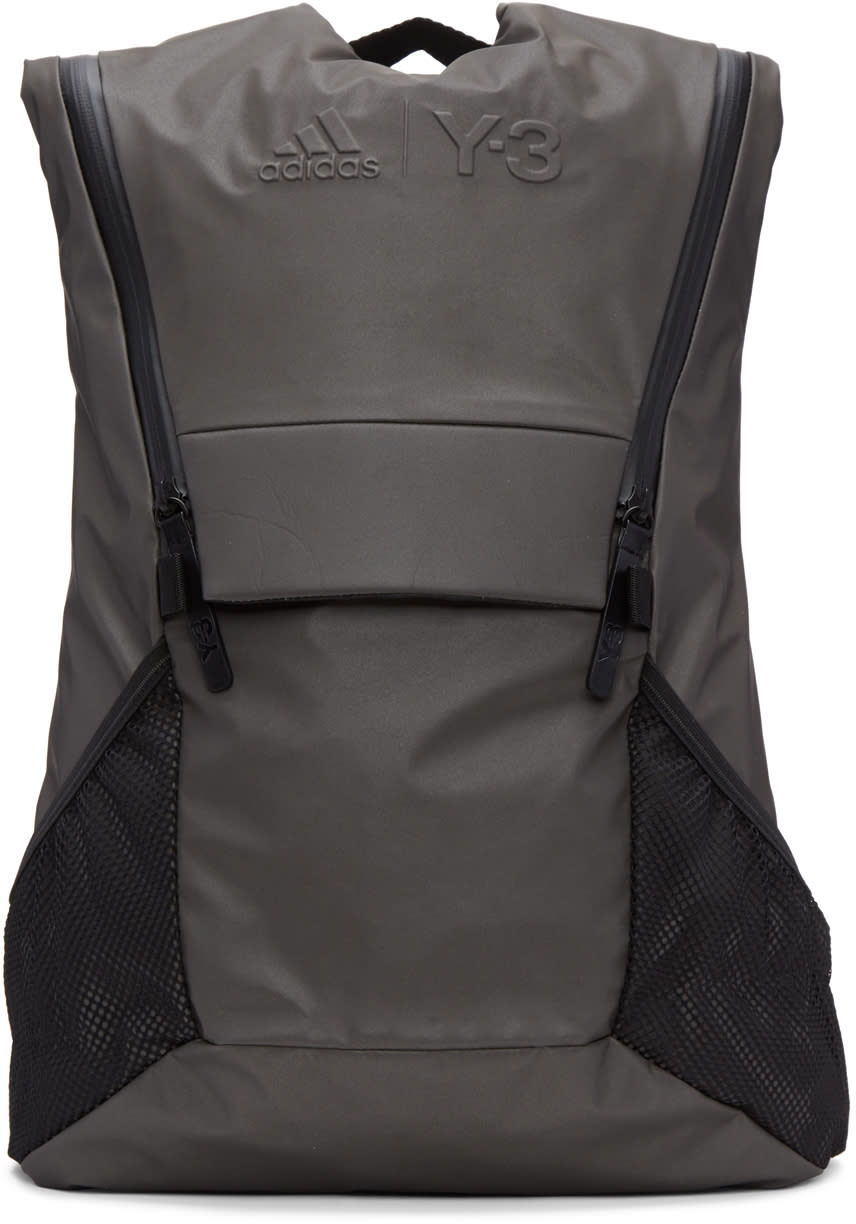Y-3 Sport グレー ランニング バックパック