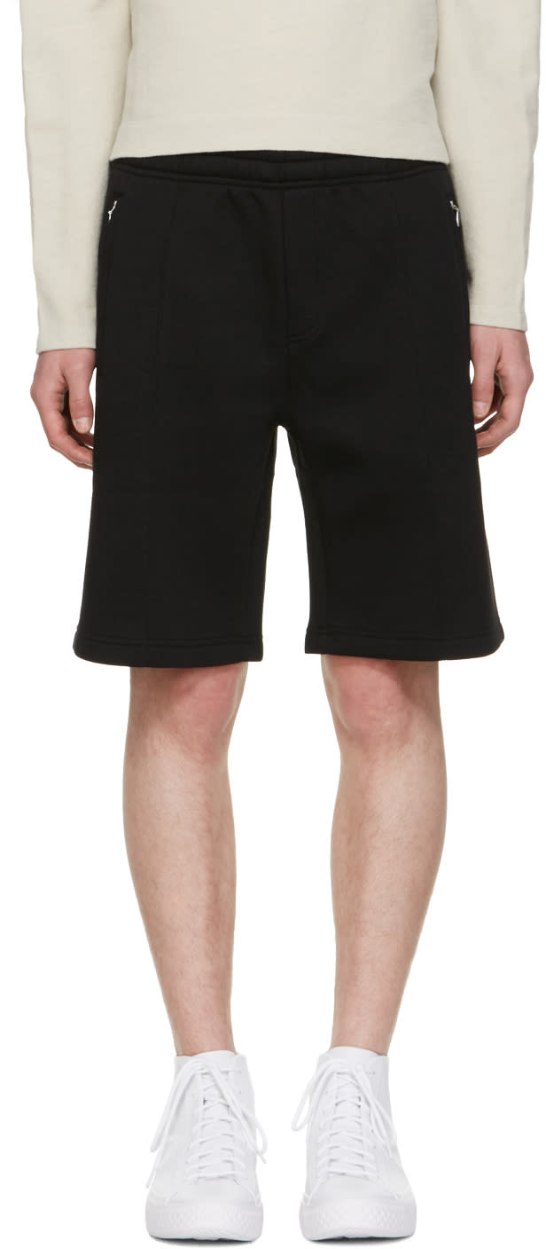 Our Legacy Black Scuba Track Shorts