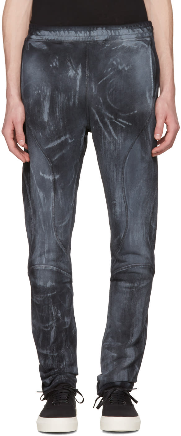 Faith Connexion Black Bleached Urban Jogger Lounge Pants
