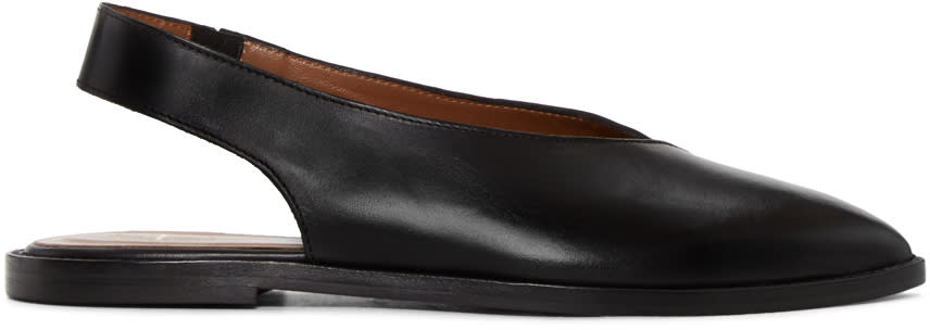 Atp Atelier Black Bee Flats