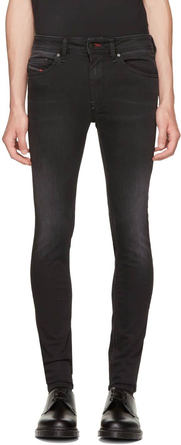 Diesel Black Stickker Jeans