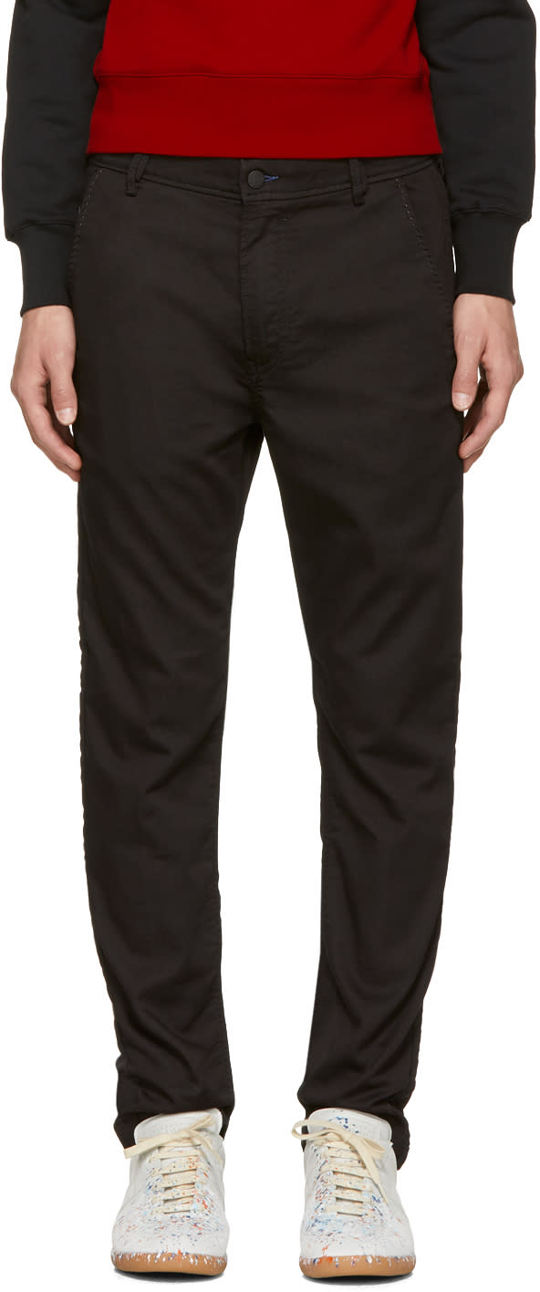 Diesel Black Slim-chino-m-ne Jogg Jeans