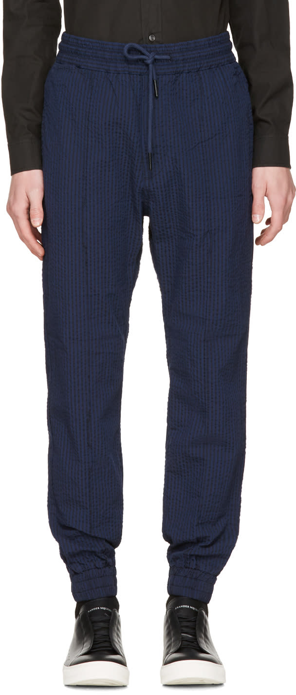 Diesel Navy Striped P-point Trousers