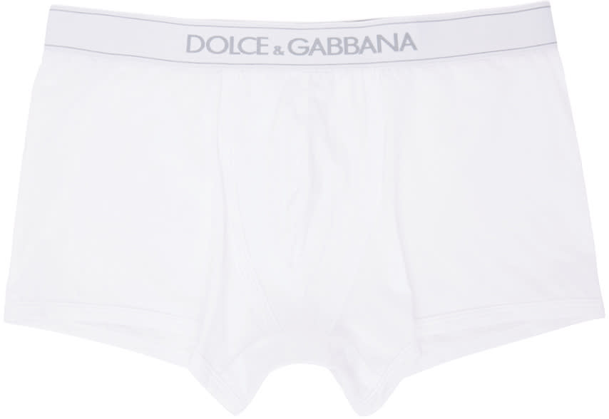 Dolce and Gabbana White Boxer Briefs