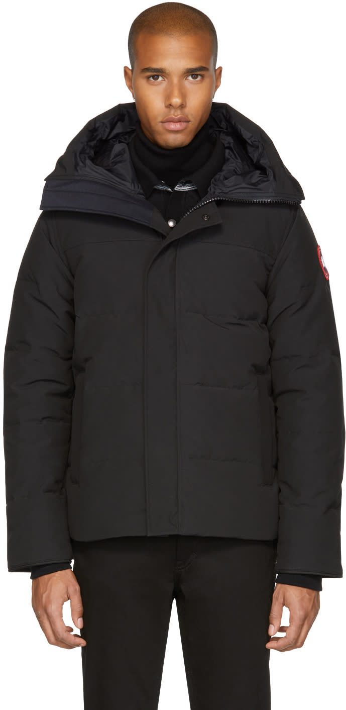 Canada Goose Black Down Macmillan Parka