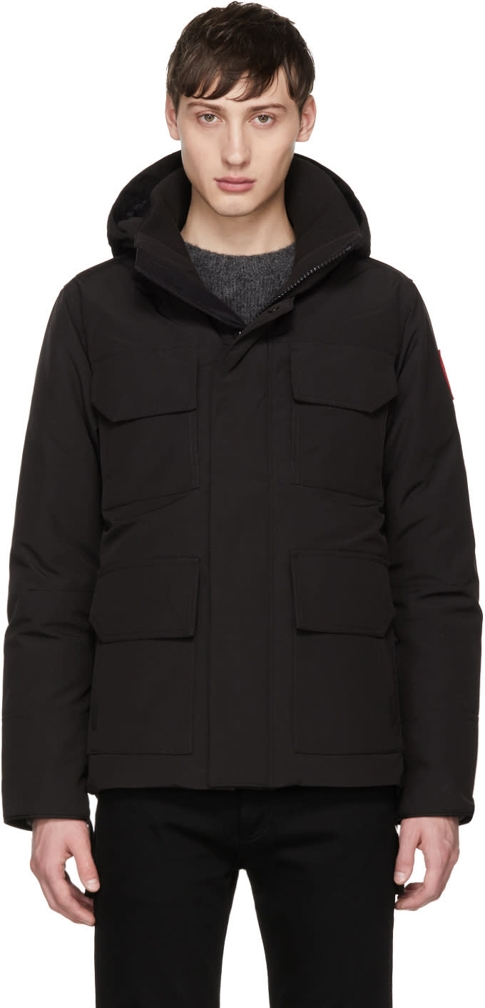 Canada Goose Black Down Maitland Parka