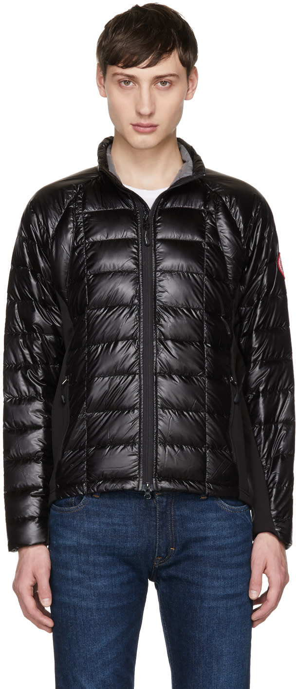 Canada Goose Black Down Hybridge Lite Jacket