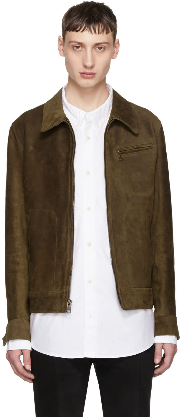 Schott Brown Suede Duke Jacket