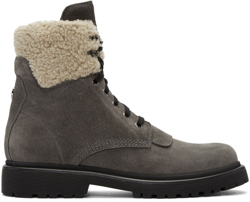 moncler viviane military boot