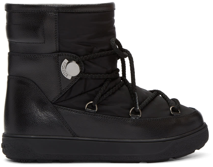 Moncler Black Fanny Boots