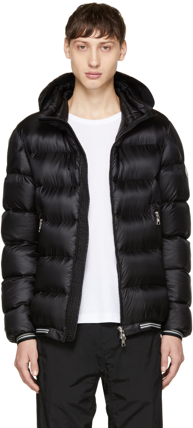 Moncler Black Down Jeanbart Jacket