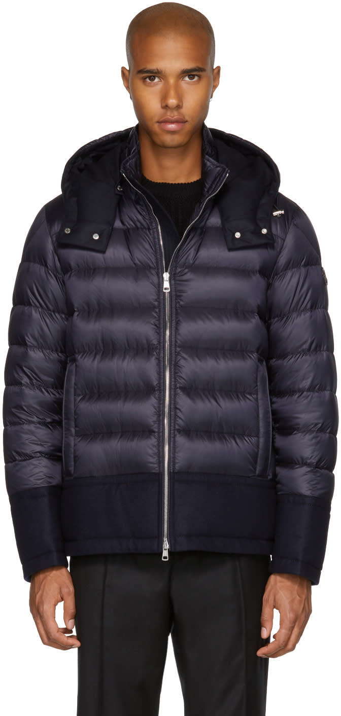 Moncler Navy Down Riom Jacket