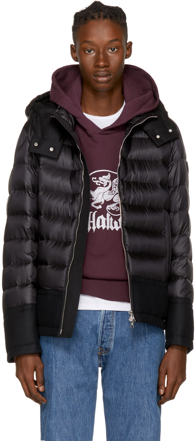 Moncler Black Down Riom Jacket