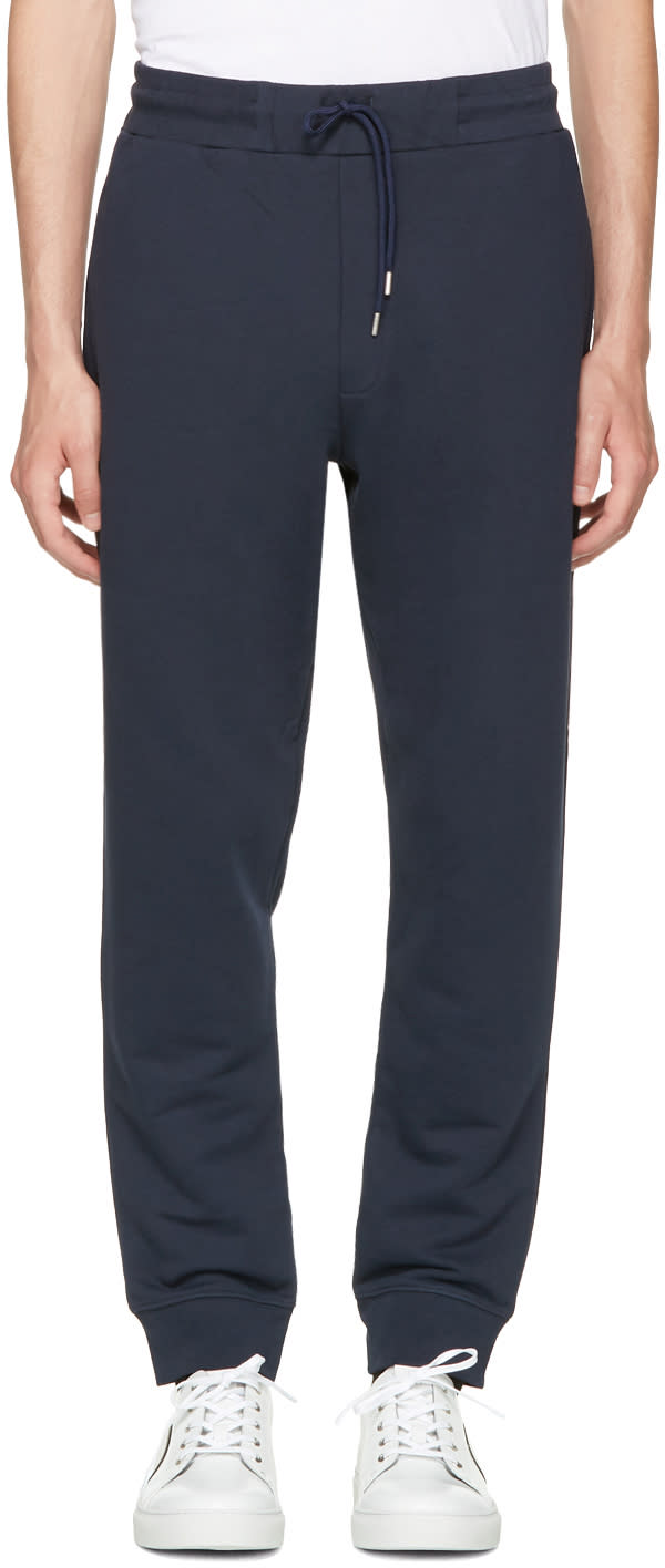 Mcq Alexander Mcqueen Navy Swallow Lounge Pants