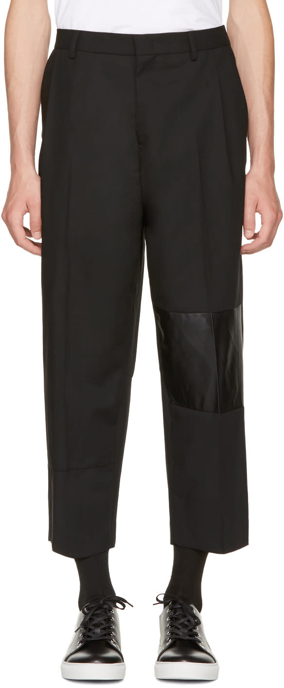 Mcq Alexander Mcqueen Black Taigen Trousers