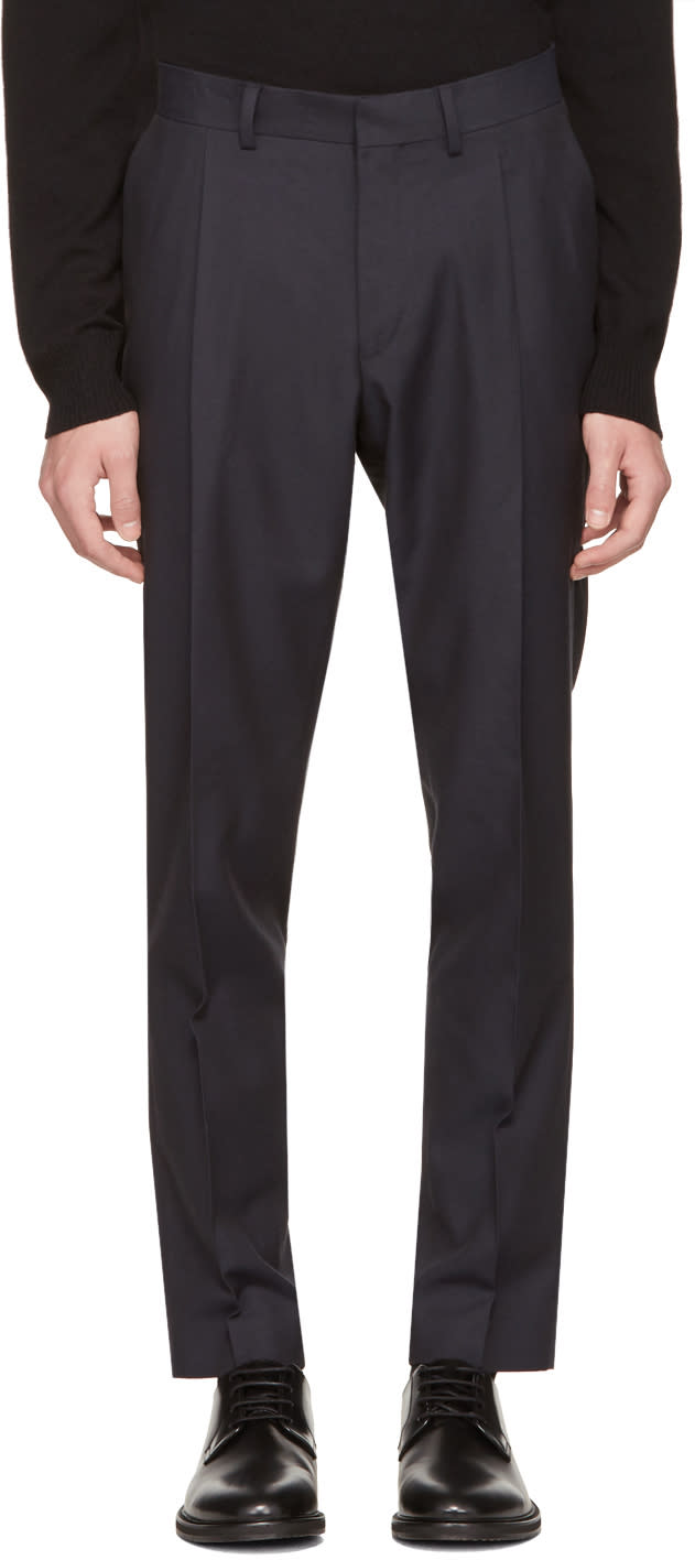 Tiger Of Sweden Navy Kahale Trousers