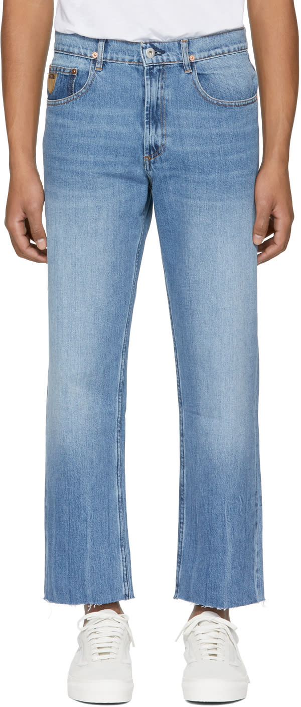 April77 Blue Flip Open Skate Jeans