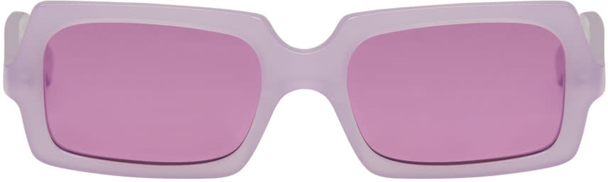 Acne Studios Purple George Sunglasses