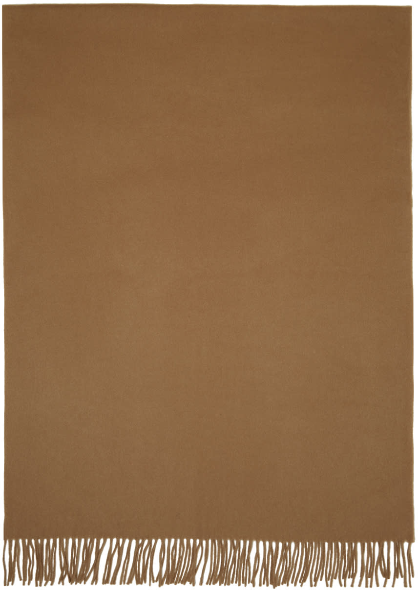 Acne Studios Brown Canada Scarf