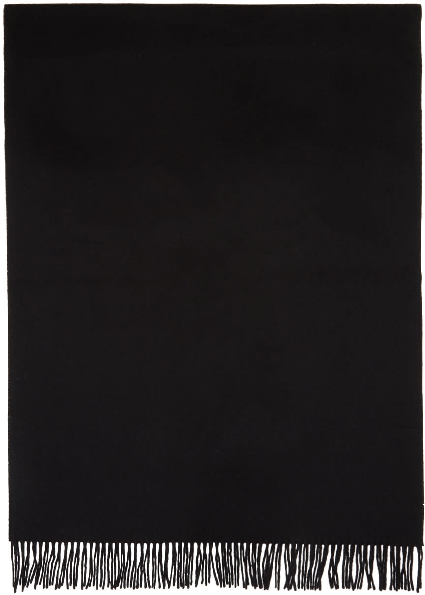 Acne Studios Black Canada Scarf