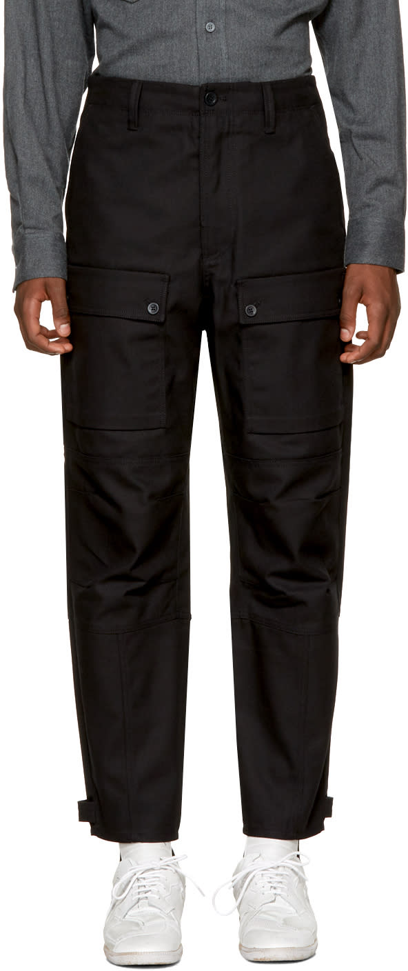 Acne Studios Black Abbi Trousers