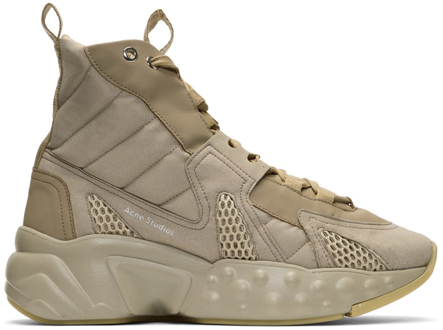 Acne Studios Beige Sami High-top Sneakers