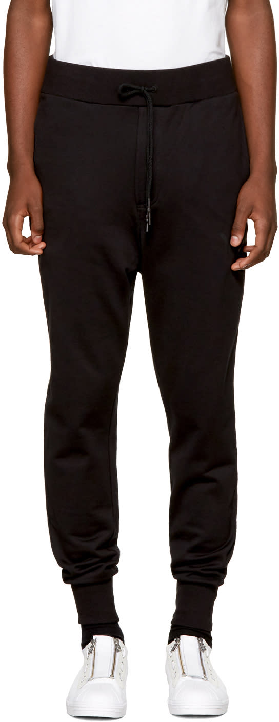 Y-3 Black Classic Cuffed Lounge Pants