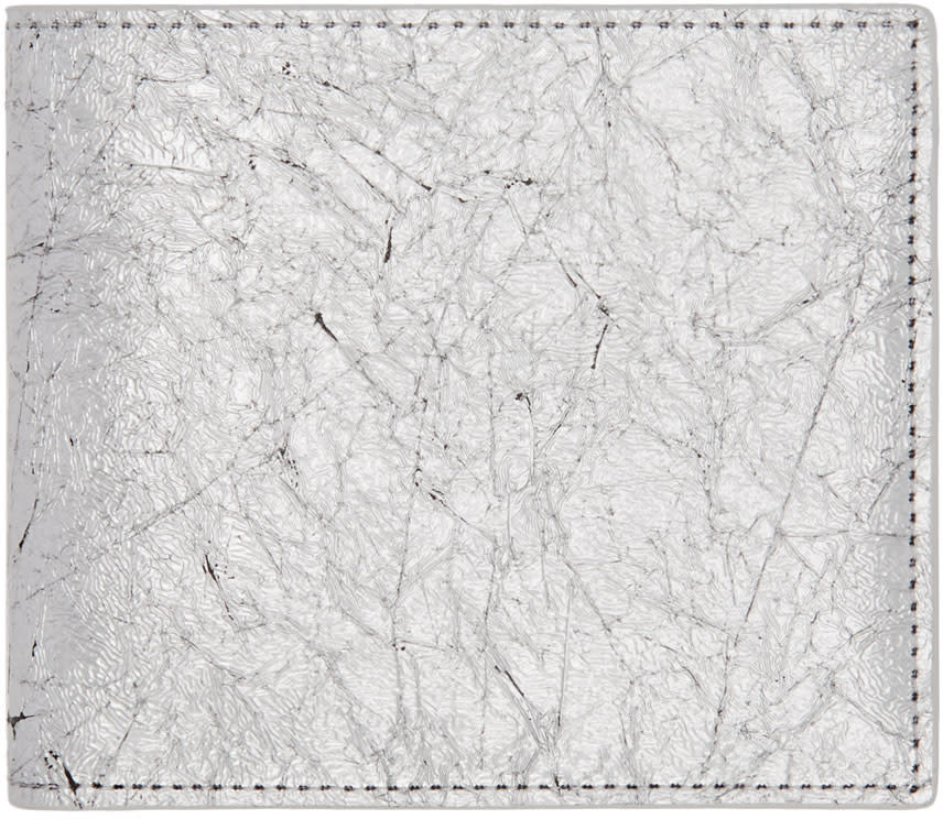 Maison Margiela Silver Bifold Wallet