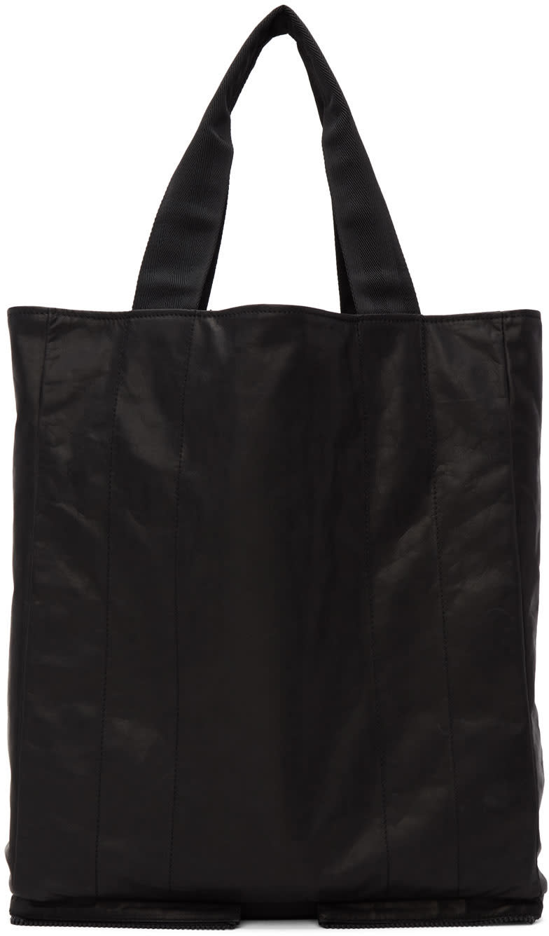 Maison Margiela Black Leather Tote